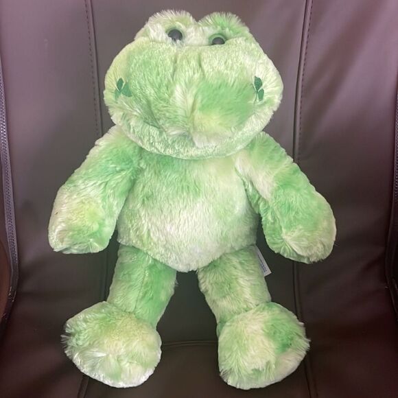 Build a Bear St. Patricks day Good Luck frog - Picture 1 of 4